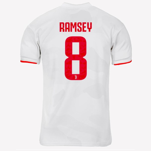 Camiseta Juventus NO.8 Ramsey 2ª 2019/20 Gris Blanco